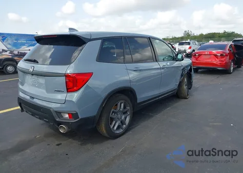2023 Honda Passport Awd Ex-L from USA, damaged, VIN 5FNYF8H57PB020516